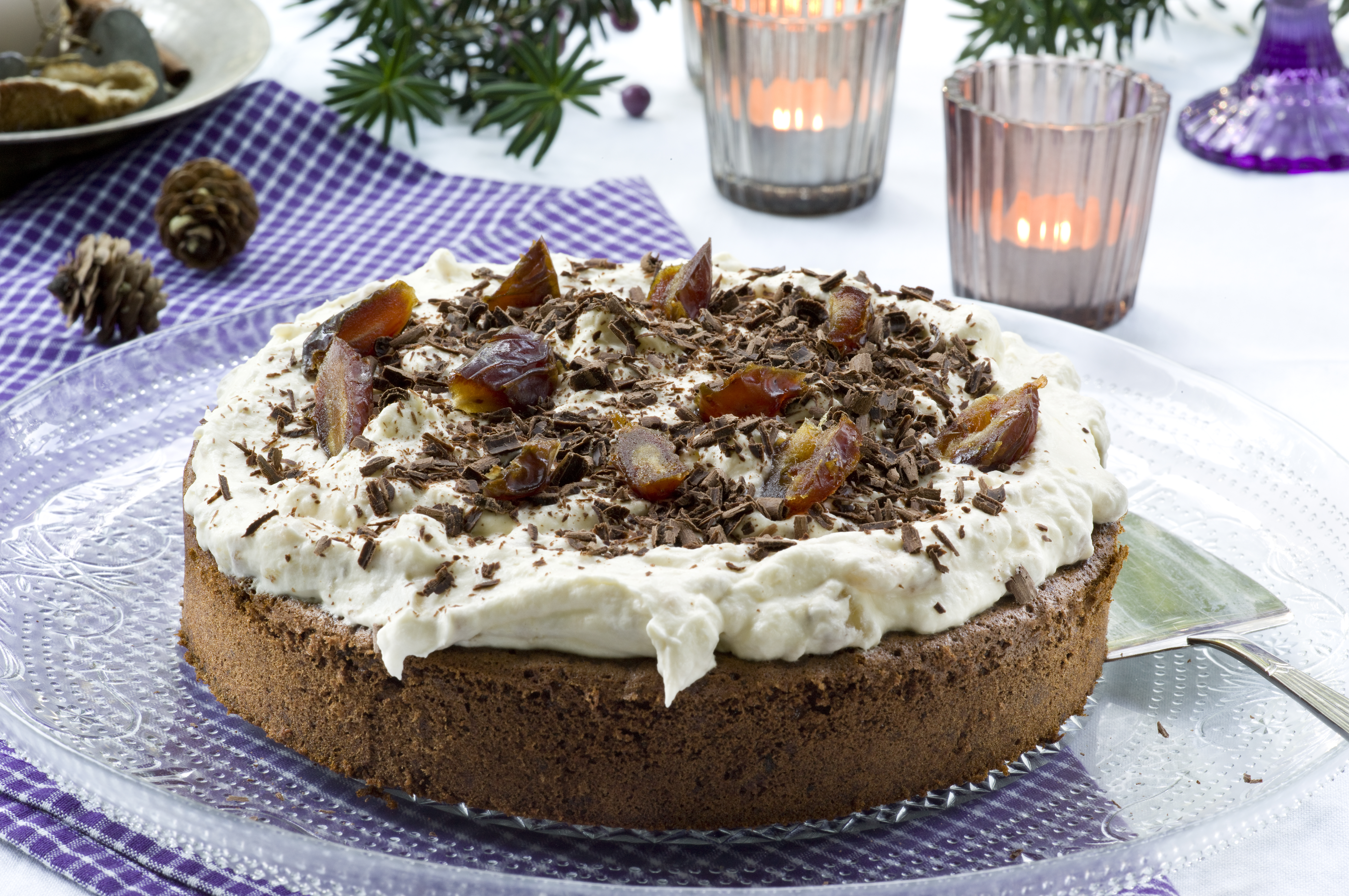 Daddelkake. Levert av: Camilla Agerup. Foto: Anders Martinsen