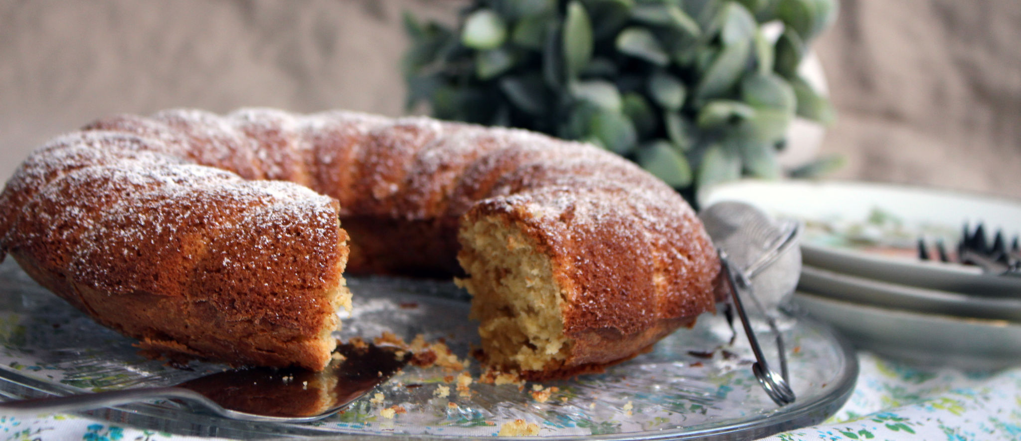 Gluten- og melkefri vaniljekake