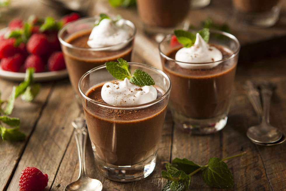 Sjokoladepudding med kaffesmak